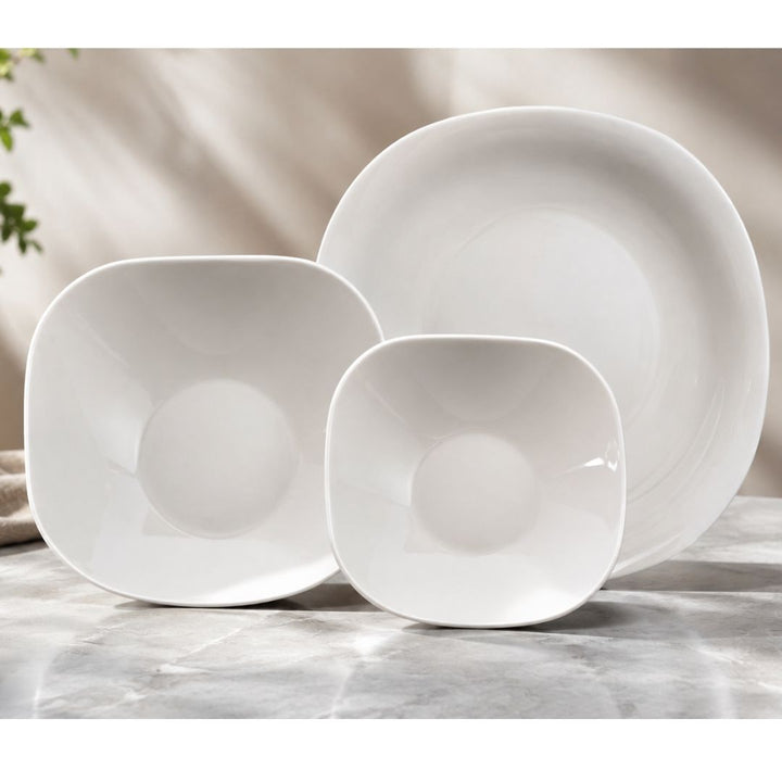 Dinnerware - Quadra Stoneware Bowls - White