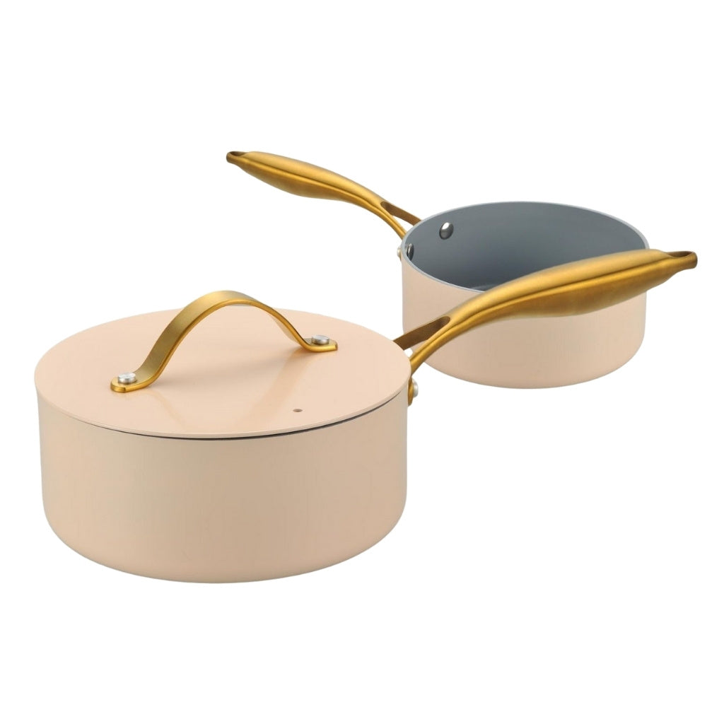 Siena 7-Piece Cookware Set Rose Gold