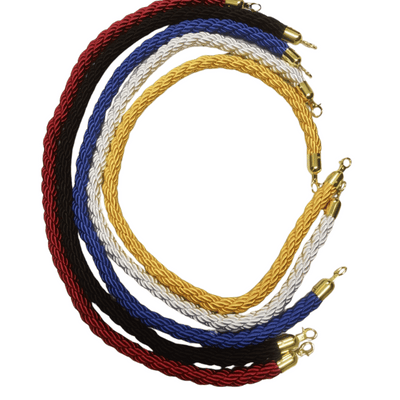 Stanchion Ropes Only - Twisted Braided Singles