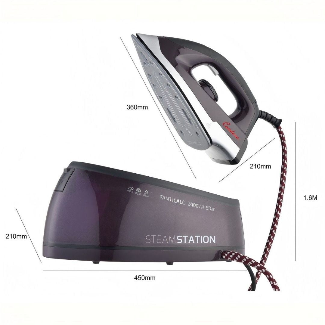 Condere Steam Iron Station - 2400W