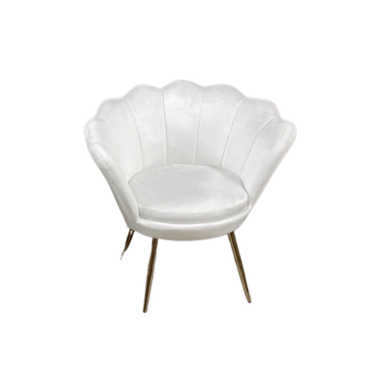 Tulip Sofa Chair - Gold Legs