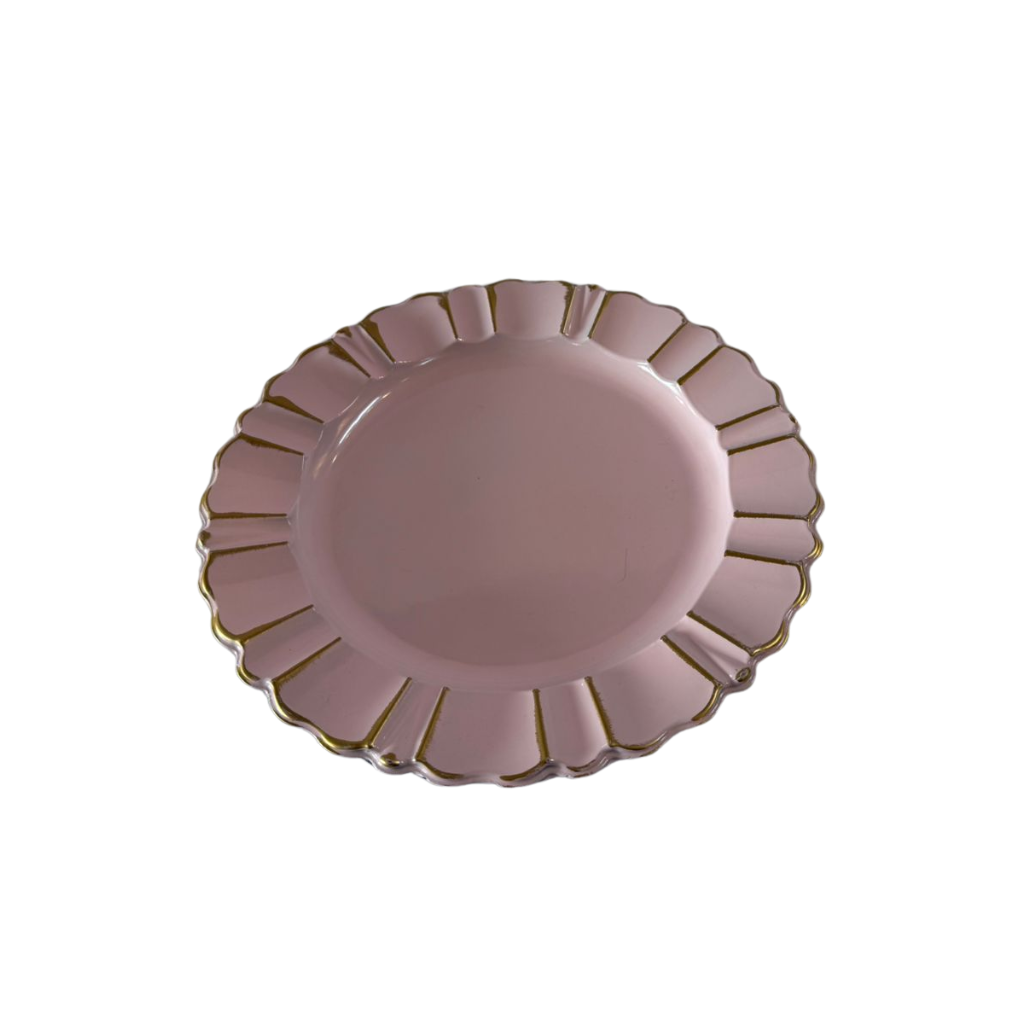 Underplates - Scalloped Edge Plastic
