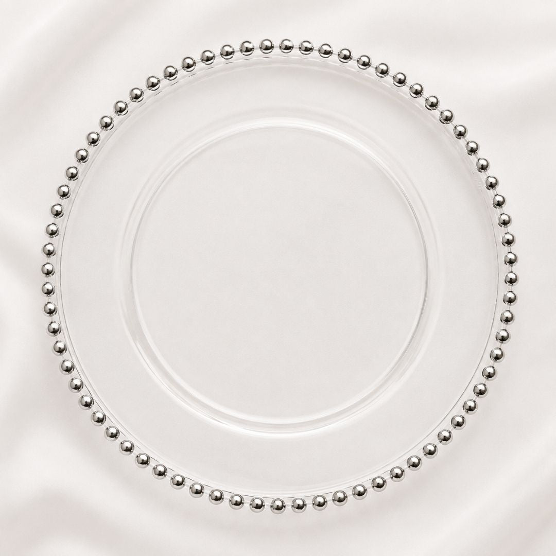 Underplates - Glass Beaded Edge