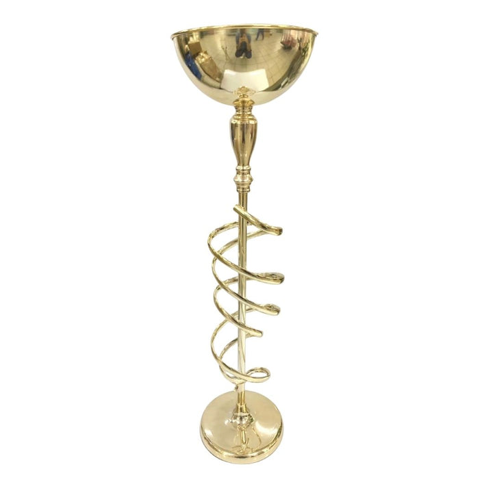 Centerpiece - Spiral Gold