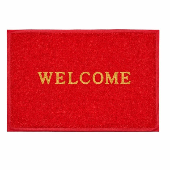 Welcome Door Mat - Rubber PVC - 57x37cm