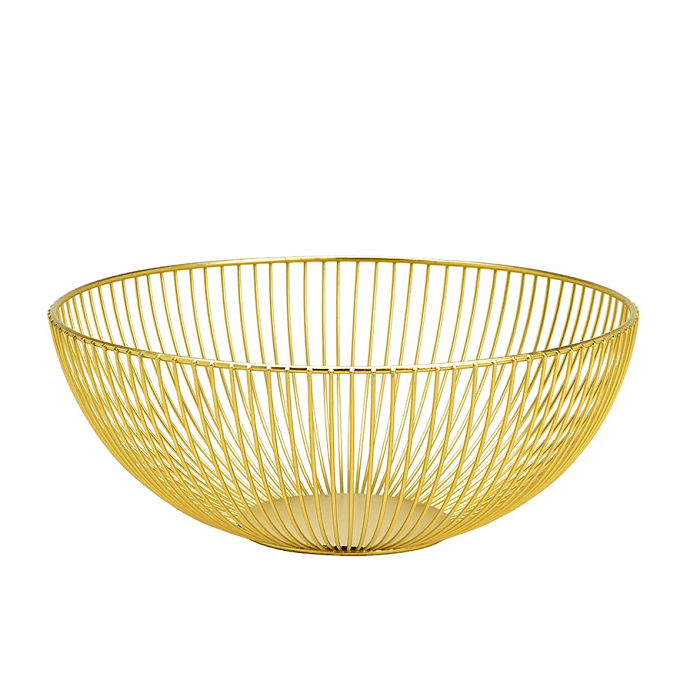 Fruit Basket - Wire 25cm