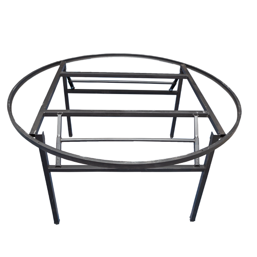 10 Seater Round Folding Wooden Table