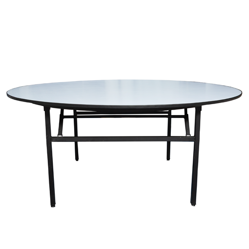 10 Seater Round Folding Wooden Table