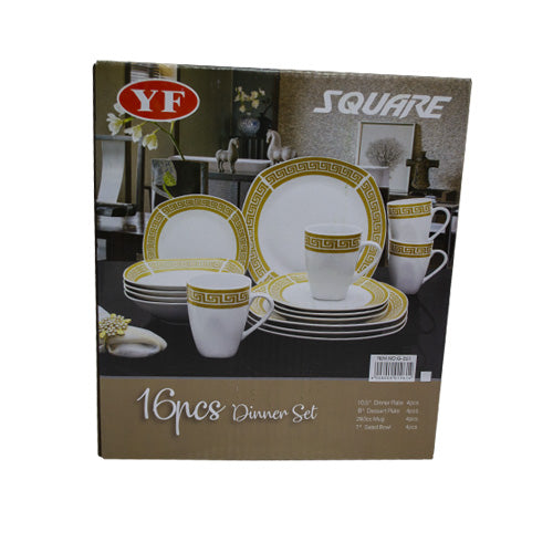 Dinner Sets  - 16pc Dinner Set - Arabix