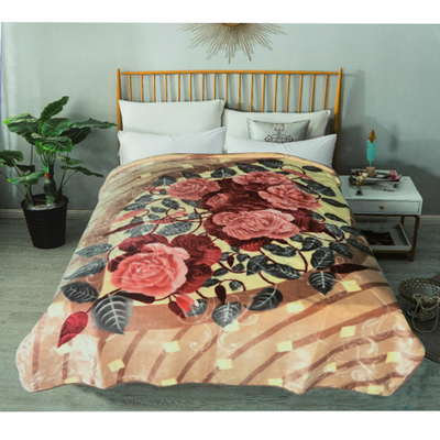 Blankets - Satin Gold 1Ply Queen size