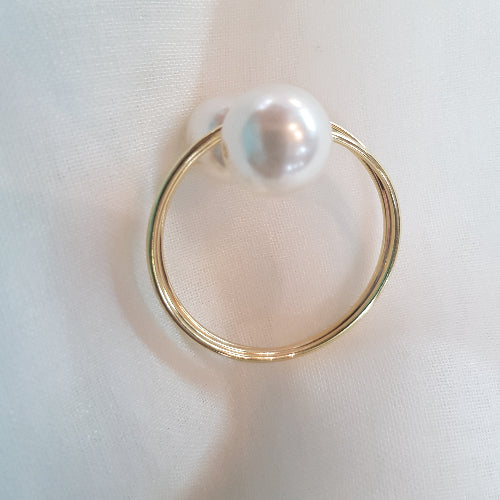 Napkin Ring - Dual Pearl Design