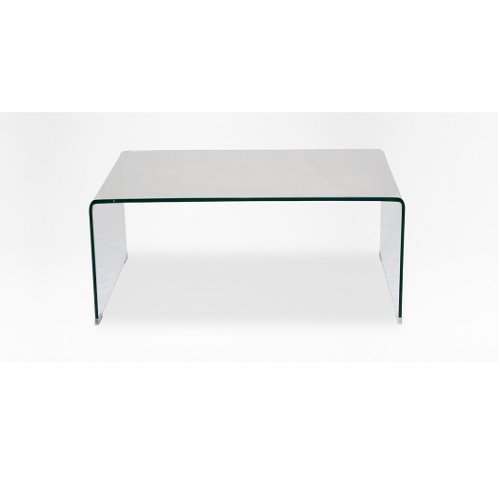 Coffee Table - Rylee Glass Curved
