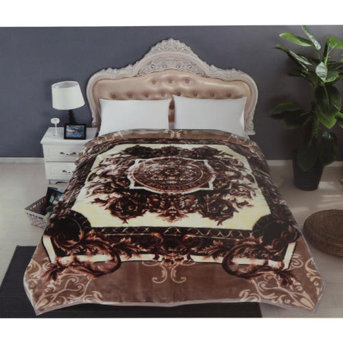 Blankets - Satin Gold 2 Ply Double Sided Print