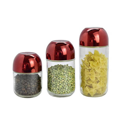 Canister Sets -  3Pc Clear