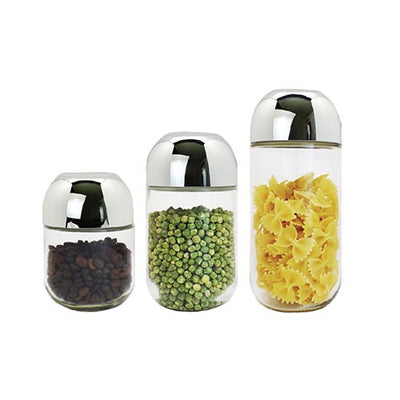 Canister Sets -  3Pc Clear