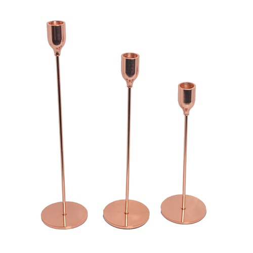 Candle Stands - 3pc Reed Stands