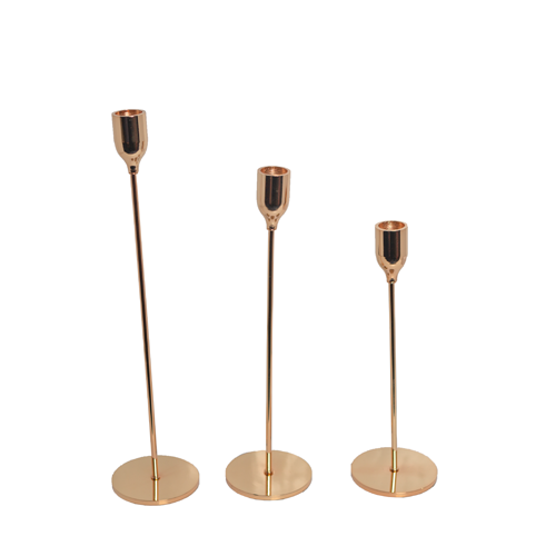 Candle Stands - 3pc Reed Stands