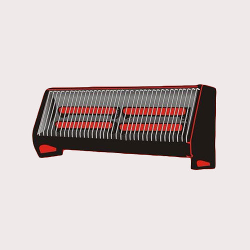 Heater - Electric 4 Bar Ceramic HS-104