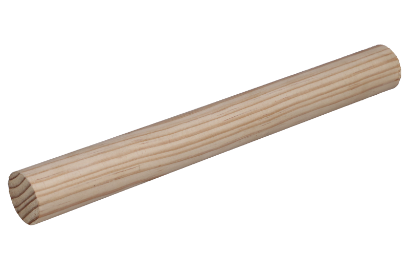 Rods - 34mm Wooden  - Full Round