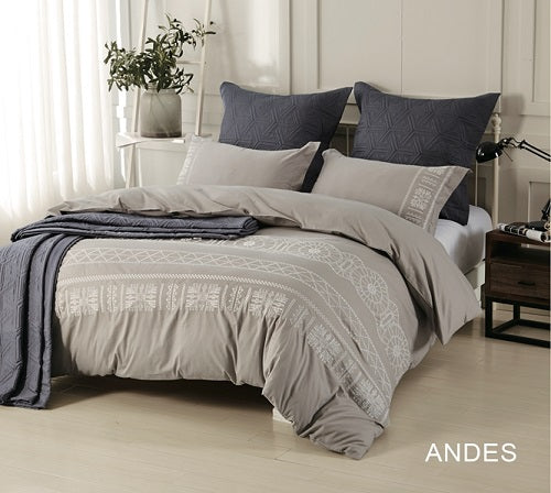 Cotton Comforter Set - 7pc Andes