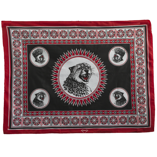 Fabric - Animal Khanga / Cheetah
