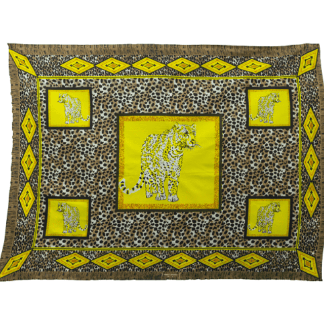Fabric - Animal Khanga / Leopard