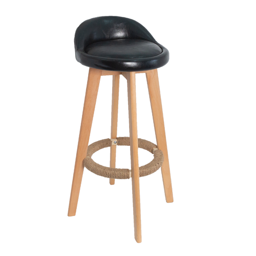 Barstool - Wooden Frame Design