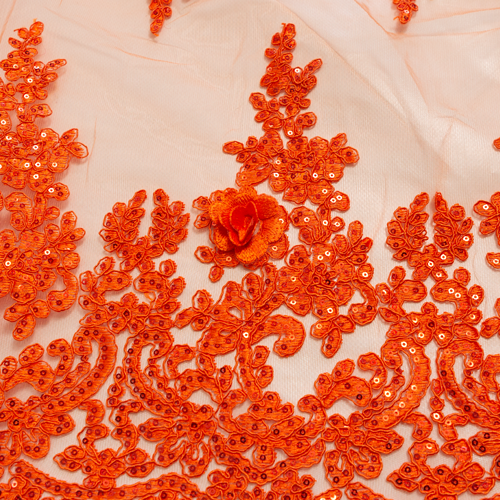 Bridal Lace - Orange Star-Leaf