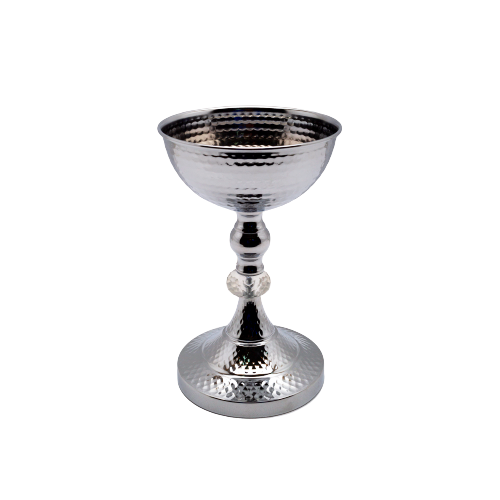 Centre Piece - Hammered Chalice Goblet