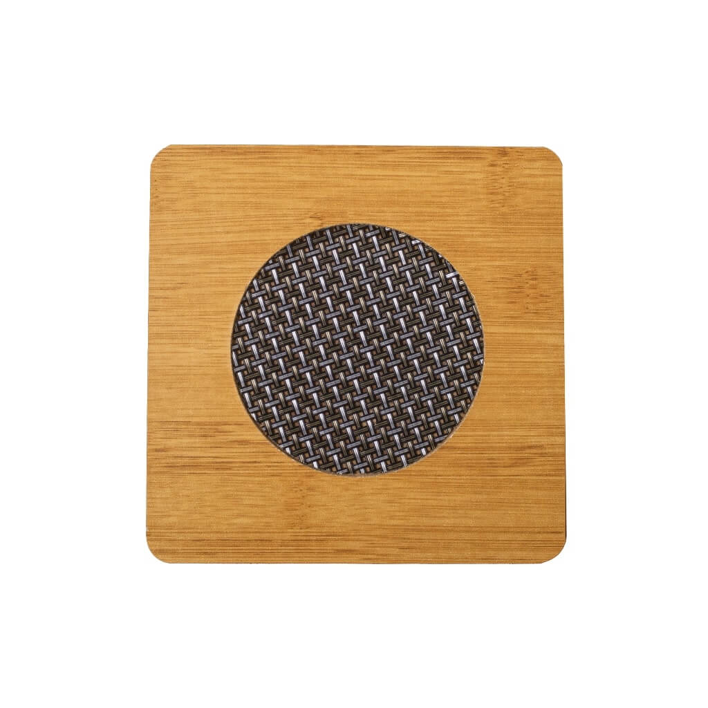 Trivet - Bamboo & Mesh Pot Stand 16.5cm