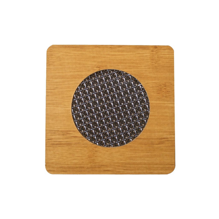 Trivet - Bamboo & Mesh Pot Stand 16.5cm