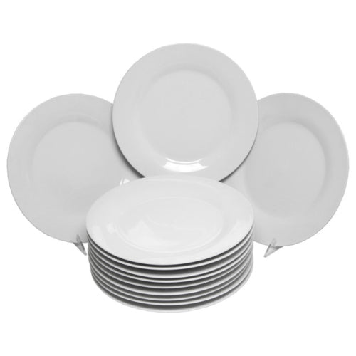 Dinnerware - Dinner Plates Plain Round - Singles