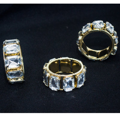 Napkin Ring - Crystal Beaded