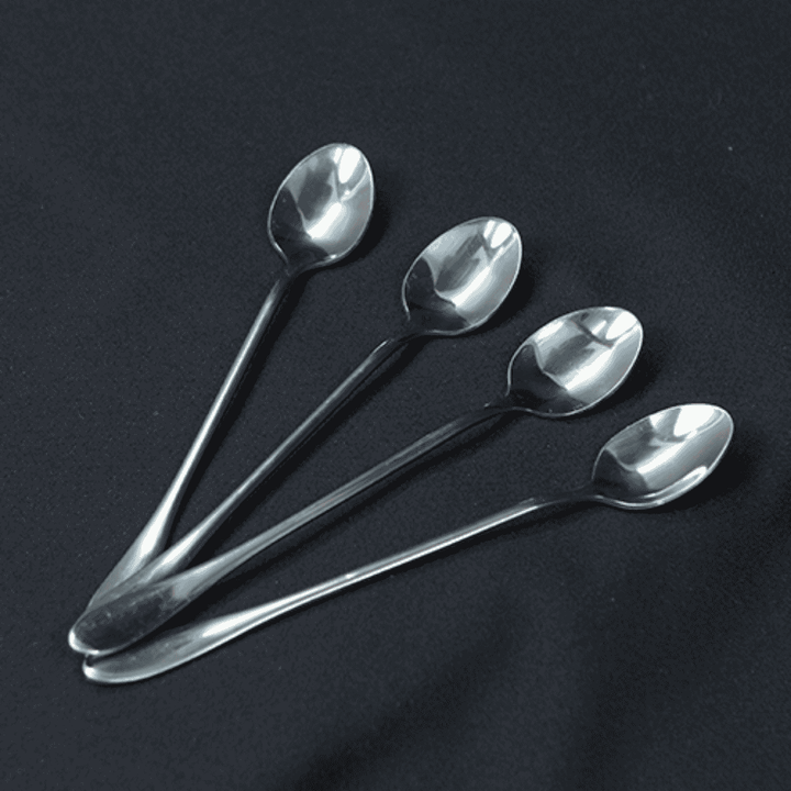 Cutlery - Soda Spoons Silver - 6's