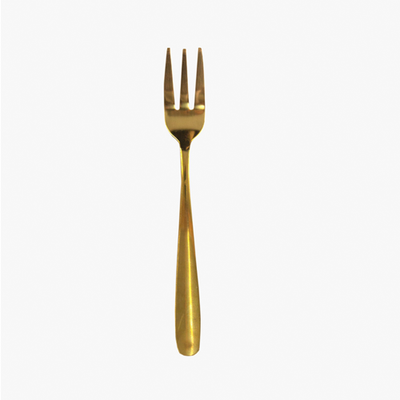 Cutlery - Dessert Forks Gold - 6's
