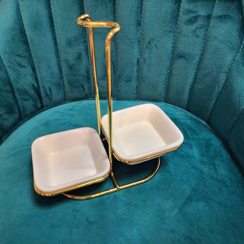 Spoon Rests - Double - Wire Frame – Ahmeds Textiles