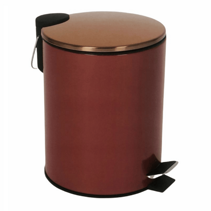 Pedal Bins - Round with Rose Gold Lid