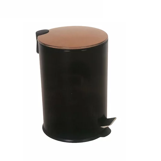 Pedal Bins - Round with Rose Gold Lid