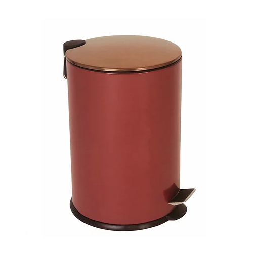 Pedal Bins - Round with Rose Gold Lid