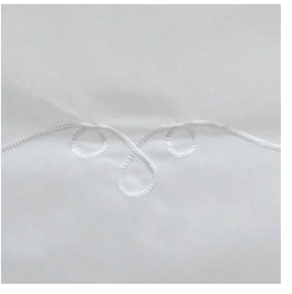 Voile - Frosted Cornely Voile 280cm - Per Meter