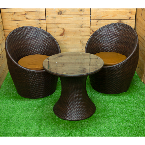 Patio Furniture  - Round Tub Chair & Table Set
