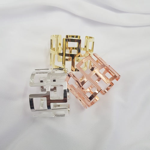 Napkin Rings - Geometric 2