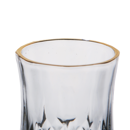 Stemware - Crystal Gold Rim - 6's