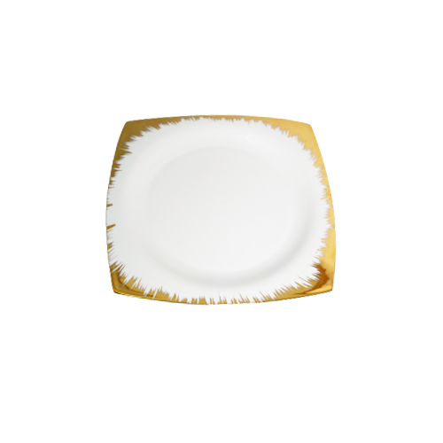 Dinnerware - Square Golden Eye