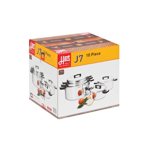 Hart 10pc Aluminium Pots J7