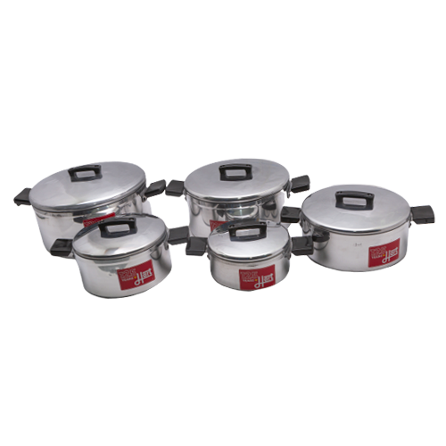 Hart 10pc Aluminium Pots J7