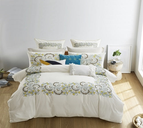Cotton Comforter Set - 7pc Highland