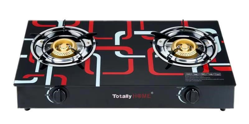 Gas Stove - TH 2 Burner Glass Top