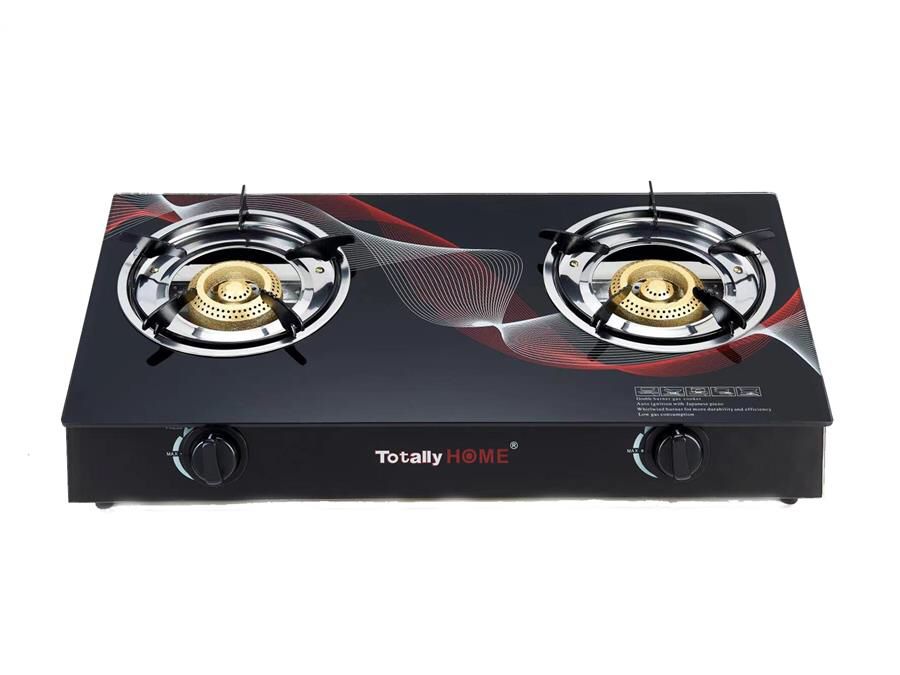 Gas Stove - TH 2 Burner Glass Top