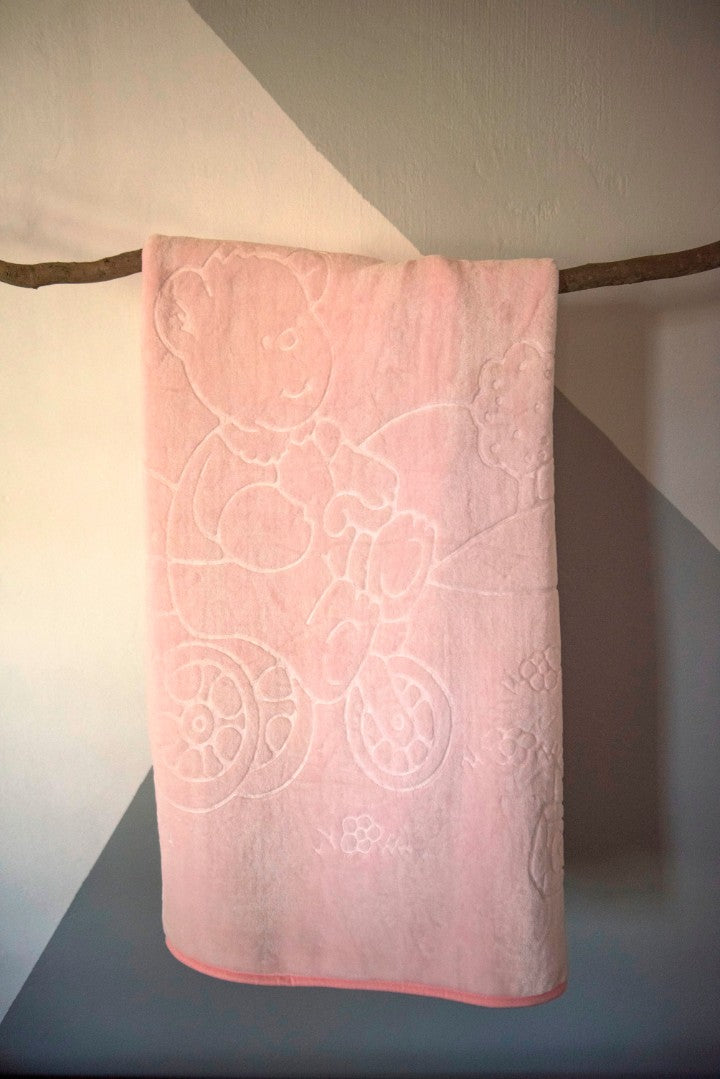 Blankets - Sesli Mink Embossed Baby Blanket